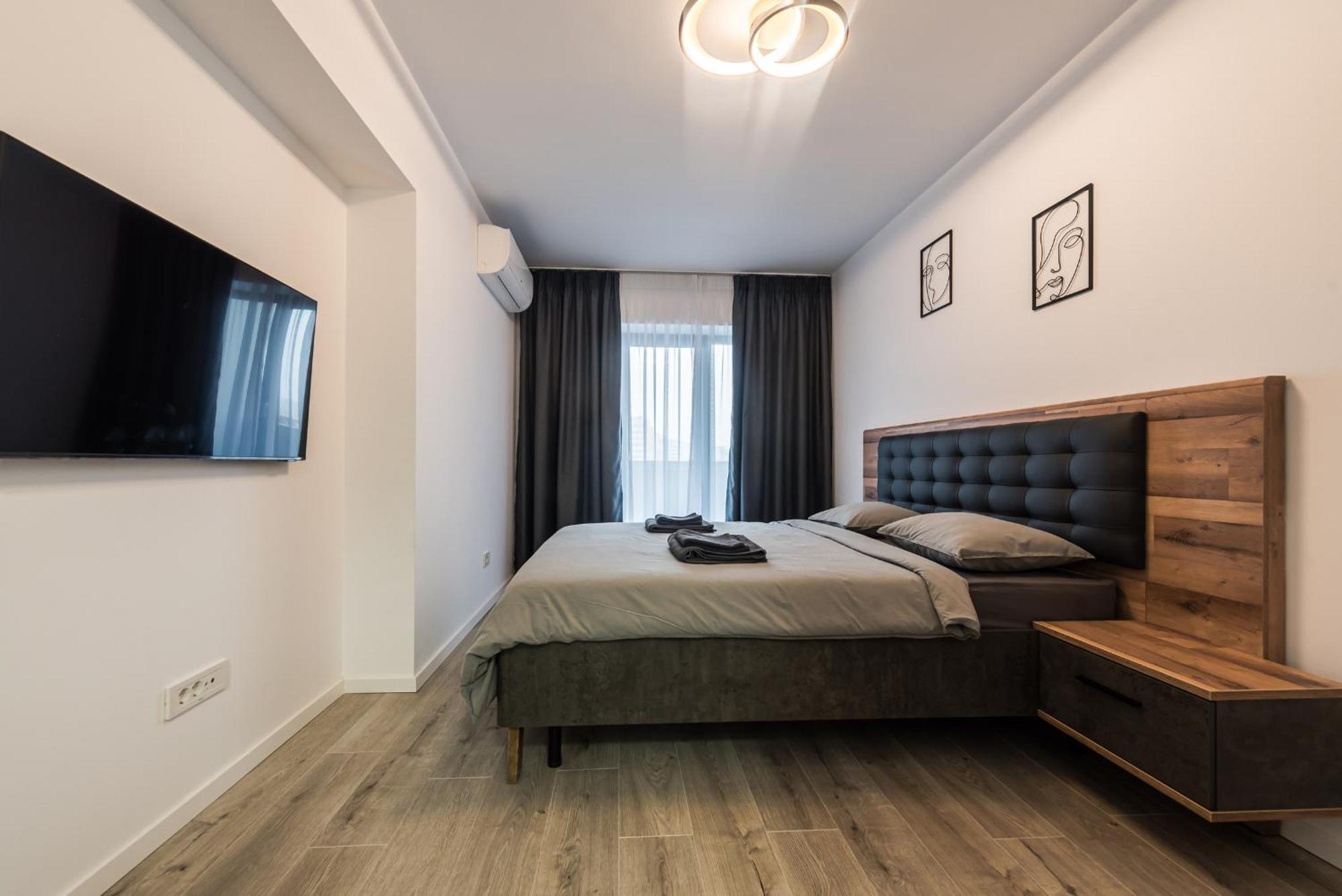 Vanda - Park-View Apartment With Private Balcony Bukarest Exterior foto